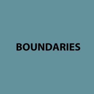 Boundaries