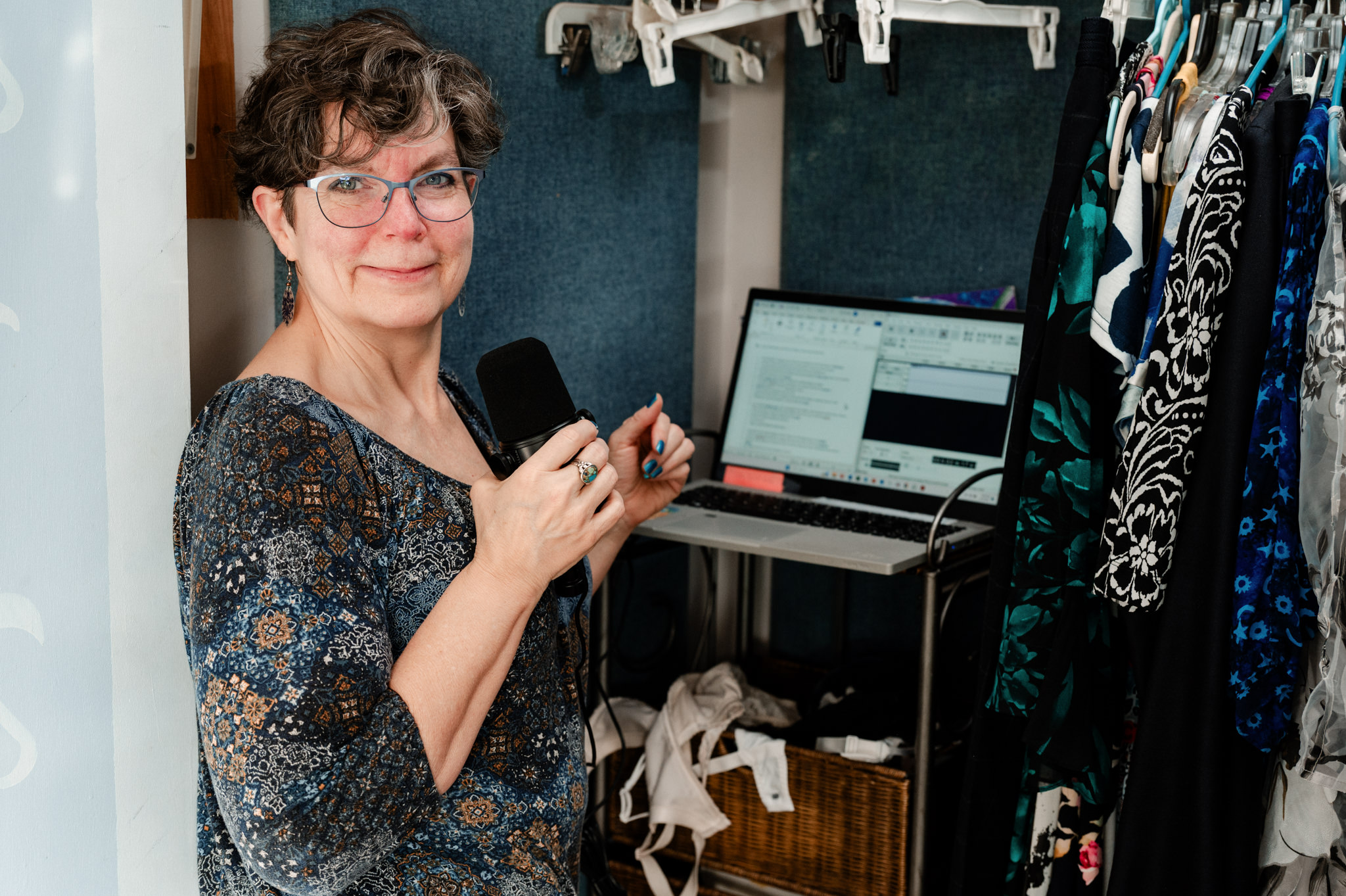 Barb_S1-19 My podcast "studio"