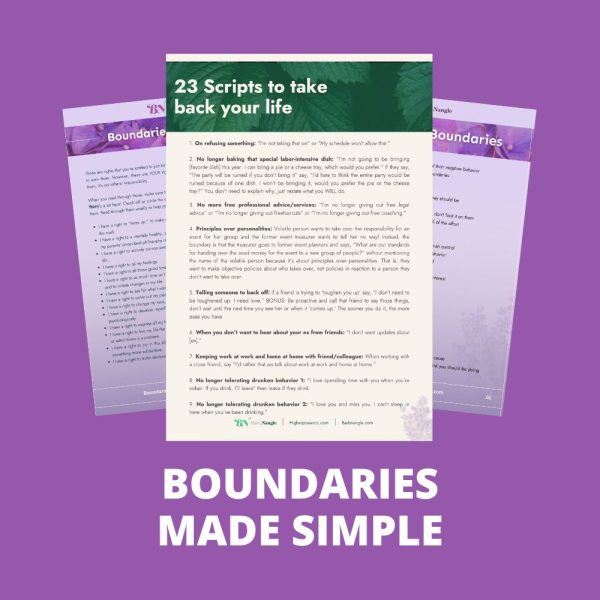 Boundaries Made Simple Bundle