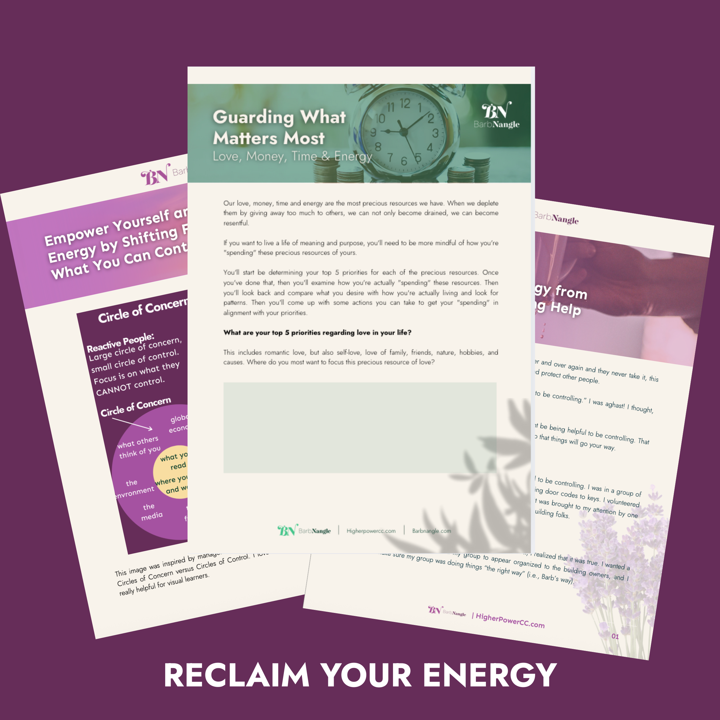 reclaim your energy