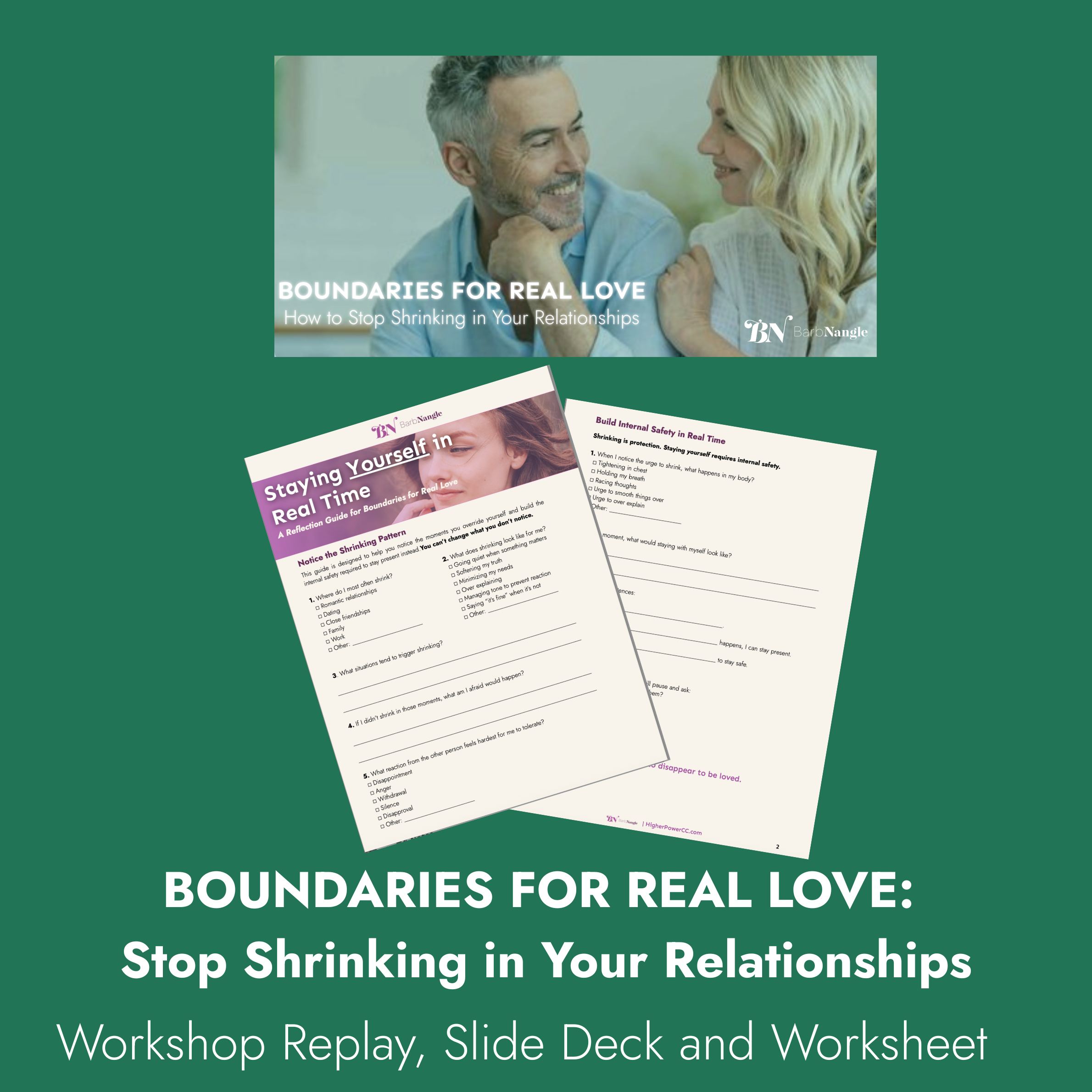 Boundaries for Real Love: Stop Shrinking in Your Relationships